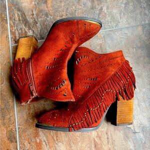 Not Rated healed ankle boots